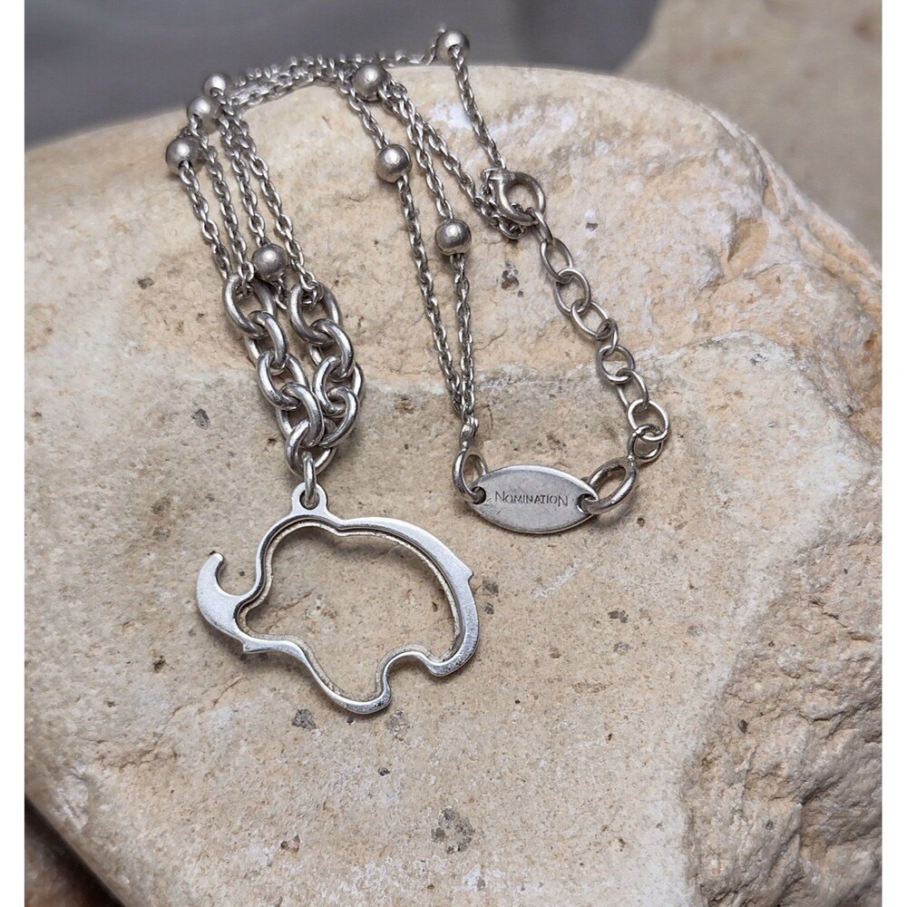 Sterling Silver Elephant Nomination ITALY Beaded Bracelet - Picture 3 of 7